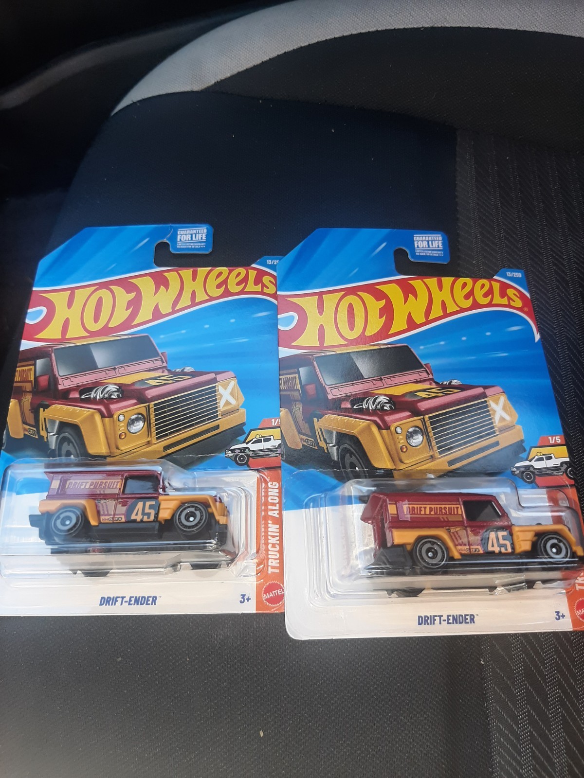 Hot Wheels Drift Ender Regular 2025 Truckin Along Series 1/5 New Lot Of 2.
