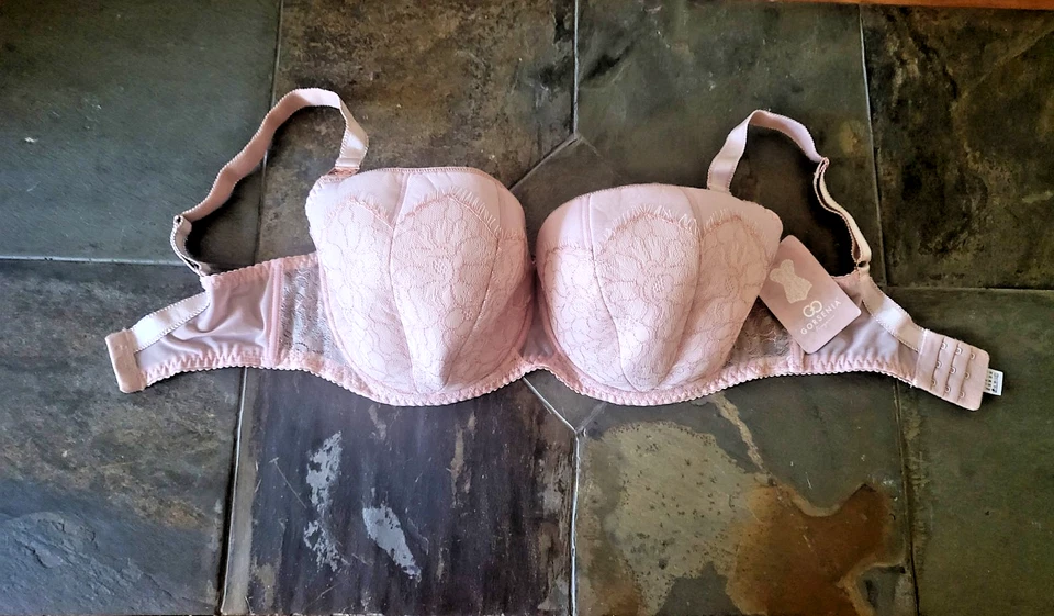 32G (US) Gorsenia Magic Rose Full Coverage Underwire Balconette Bra K551 - Image 3 of 4