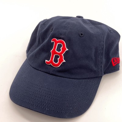 Boston Red Sox womens new era blue cotton dad cap n back buckle