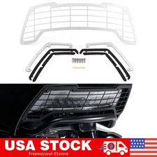 Silver Front Headlight Guard Protector Grill Cover For Harley Pan America 1250