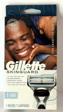 New Gillette SkinGuard Razor Starter Kit Handle + 1 Cartridge Sensitive Skin