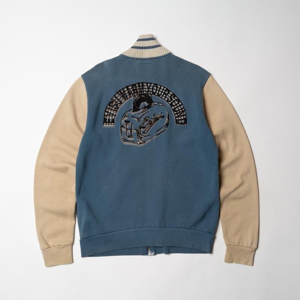 Men Evisu Jacket Beige Cotton 36 / S / 44