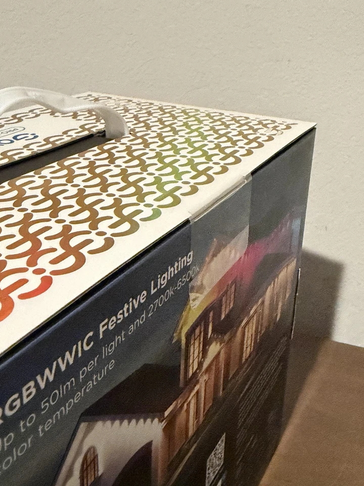 Govee Permanent Outdoor Lights Pro 100FT Model H806A WHITE. NEW - Image 3 of 3