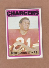1972 TOPPS FOOTBALL MIKE GARRETT #241 CHARGERS VGEX *A43047