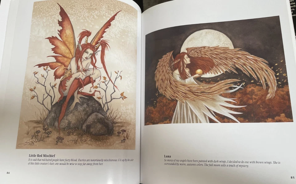 The Art of Amy Brown Chimera Publishing New Hardcover #9780974461212 Fantasy Art Foto 4 de 4