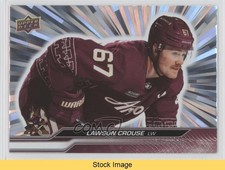 2023-24 Upper Deck Series 2 Outburst Lawson Crouse #261 READ 1bg5