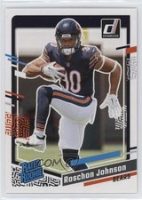 2023 Panini Donruss Rated Rookie Roschon Johnson #314 uk2
