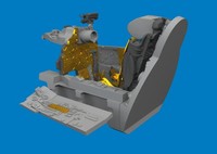 MW22 Eduard 672466 MIG-21R Cockpit 1/72 Brassin For Eduard