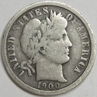1900-O Barber Dime (Lot#1)