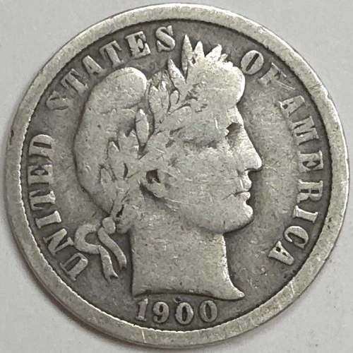 1900-O Barber Dime (Lot#1)