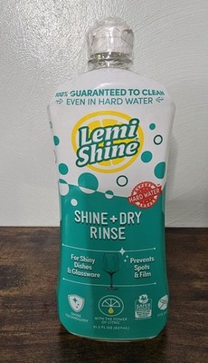 Lemi Shine, Shine + Dry Rinse Prevents Spots & Films For Shinny Dishes