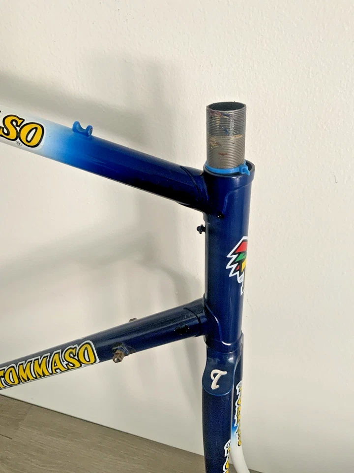 CYCLES TOMMASO FRAME / FORK 58 CM STEEL 126 MM REAR SPACING 3.0 KGS - Image 3 of 4