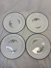 Set of 4 Corelle CALLAWAY IVY Swirl Salad /Dessert / Bread Plates 7 1/4” 
