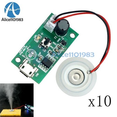 10x D20mm 113KHz   Mist Maker Atomizing Fogger Ceramic Humidifier   #qm