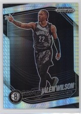 2024-25 Panini Prizm Black Hyper Prizm Jalen Wilson #108 3hd