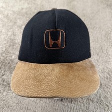 VINTAGE Honda Hat Cap Strap Back Embroidered Mens One Size USA Made 90s