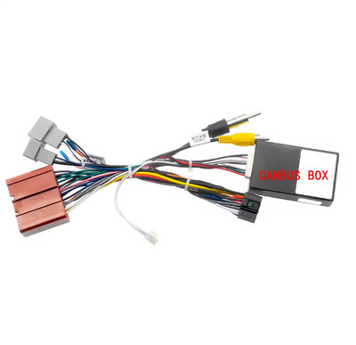 Car Audio 16PIN CD/DVD Power Cable Adapter& Canbus Box For Mazda CX-9