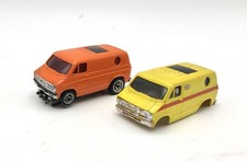 AFX  2 Dodge Vans Slot Cars