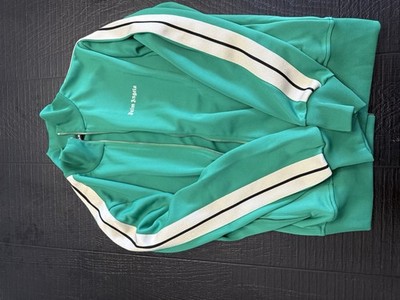 Palm Angels Green Tracksuit Jacket Men s Size L