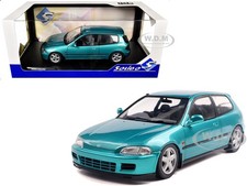 1991 HONDA CIVIC (EG6) RHD AZTEC GREEN 1/18 DIECAST MODEL BY SOLIDO S1810405