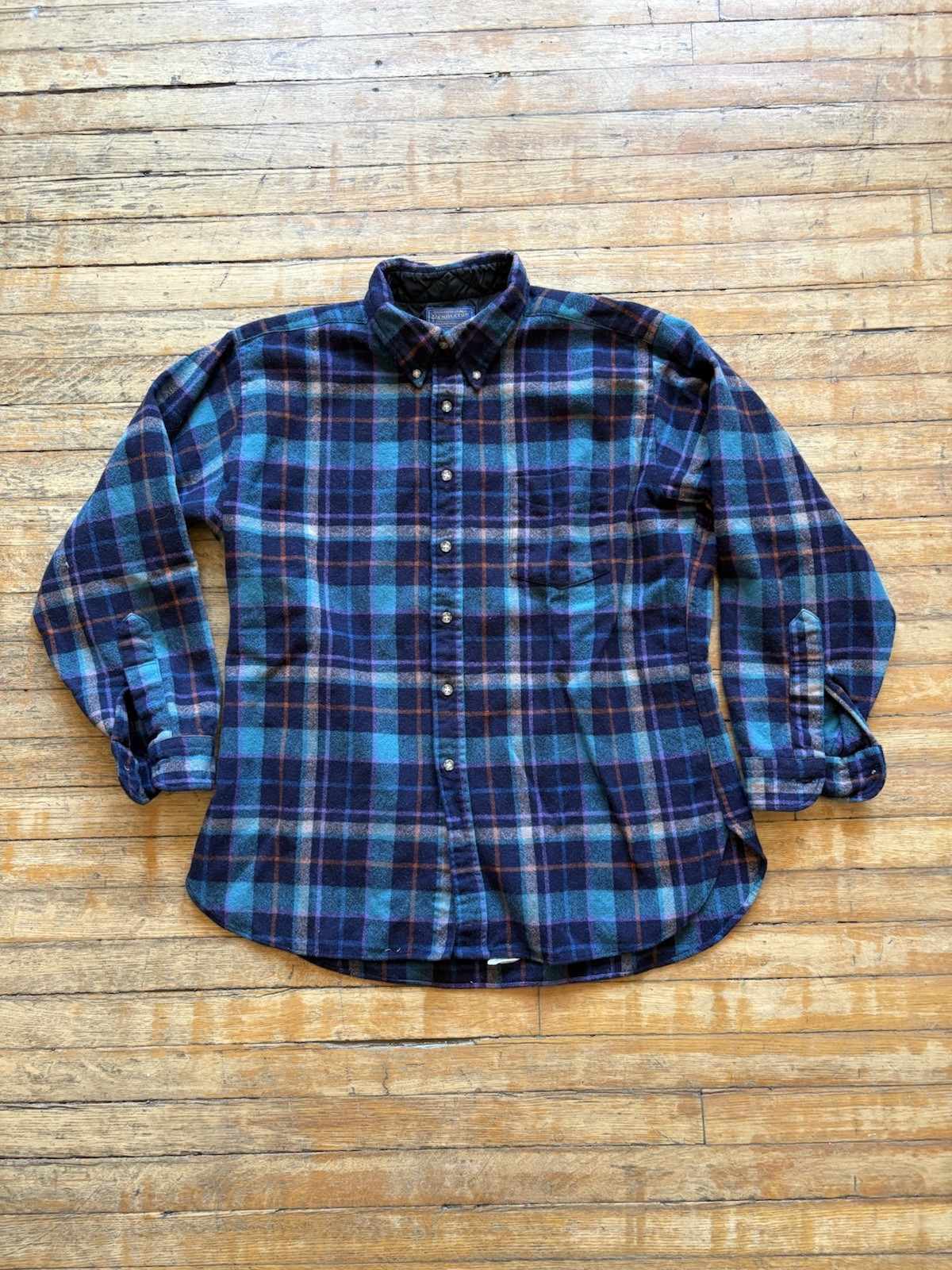 70s Pendleton Wool Shirt Medium - image 1
