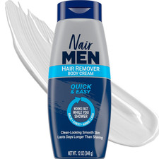 Nair Men Body Cream Hair Remover Body Hair Removal Cream 12 oz