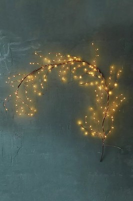 Stargazer Twinkling Copper Twine Branch Light Anthropologie Terrain Copper5' NEW
