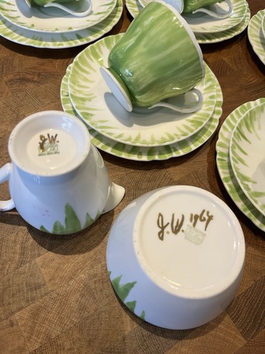Mid Century Shelley Hand painted Tea Set - Picture 8 of 8