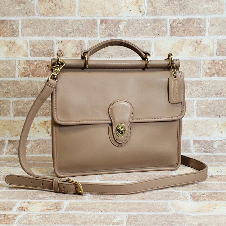 Coach Willis Shoulder Bags Turn Lock Handbags for Women | eBay