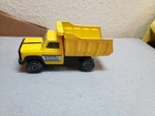 Vintage 8" Tonka Metal Yellow Dump Truck Pressed Steel, Made in USA, VGC