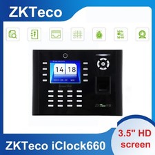 ZKTeco iClock660 Fingerprint Time  Attendance and Access Control Terminal 3.5"