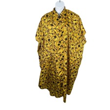 Vintage Simply Basic Kaftan One Size Golden Y...