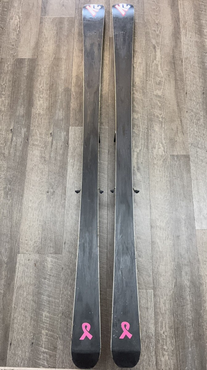 K2 Burnin' Luv T:Nine T9 Women's Skis 167 cm W/ Marker Ti 12.0