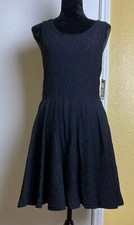 NWT EXPRESS Black Lace Sleeveless Dress in Medium