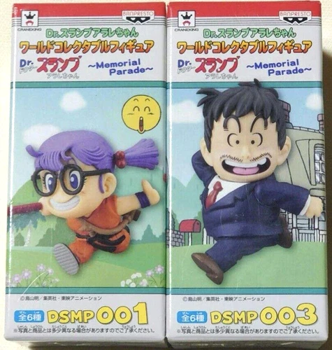 Figura Coleccionable Mundial Dr. Slump Arale & Senbei Norimaki Desfile Memorial Japón