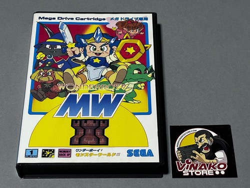 WONDER BOY V MONSTER WORLD III SEGA MEGADRIVE GENESIS NTSC-J. - Picture 3 of 10