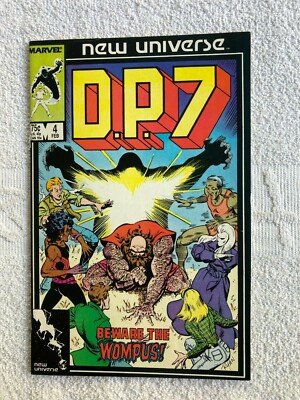 DP7 #4 (Feb 1987, Marvel) FN+ 6.5