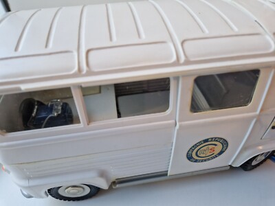 Rare Renault Estafette CRS – France Jouet / Joustra – Tôle, Boîte D'origine (état Neuf)