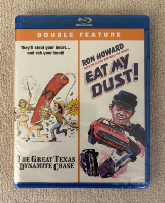 The Great Texas Dynamite Chase / Eat My Dust Blu-ray Shout Factory 70s Comedy