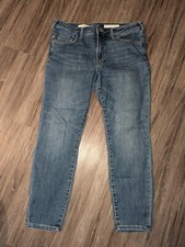 Anthropologie Womens Jeans 32 Pilcro  The Letterpress High Rise Denim Leggings