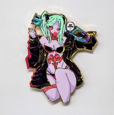 Cyberpunk 2077 Edgerunners Rebecca 3" Limited Edition Enamel Pin Figure