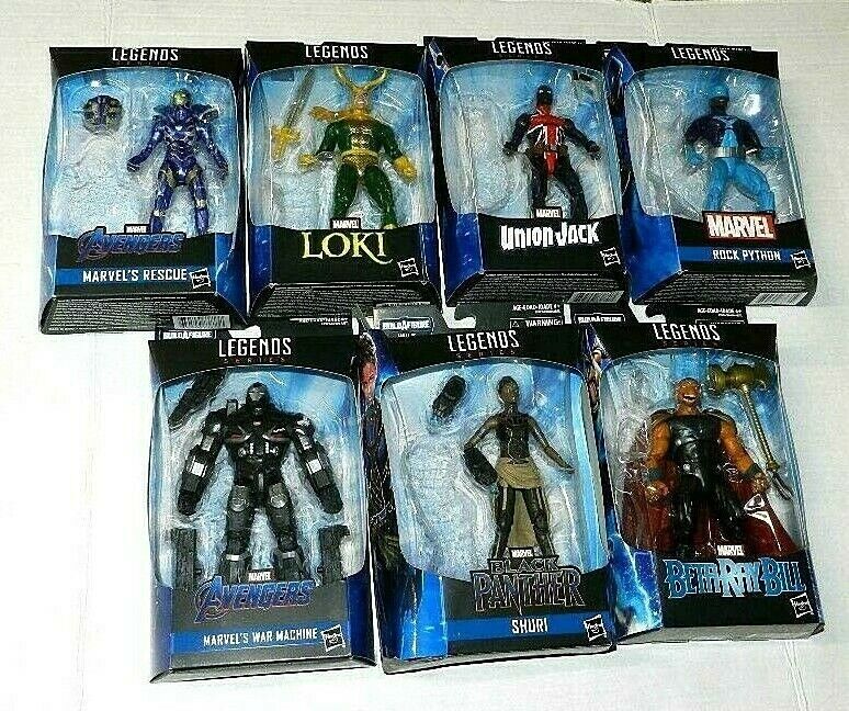 Avengers: Endgame Marvel Legends Wave 2 Set of 7 Figures (Hulk BAF)