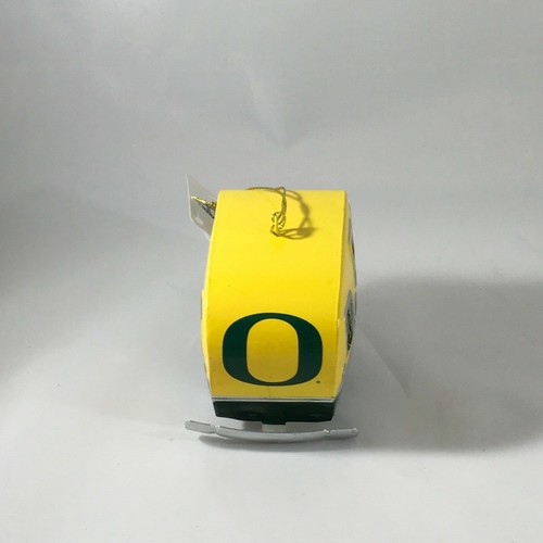 Oregon Ducks Metal Camper RV Replica Ornament NCAA Team Sports America - 第 3/4 張圖片