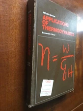 Applications Thermodynamics by B. D. Wood (1982, Hardcover)