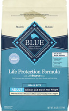 Blue Buffalo Life Protection Small Bite Chicken Brown Rice Dry Dog Food, 30 lb