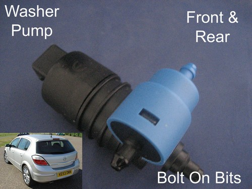 Front \u0026 Rear Windscreen Washer Pump 