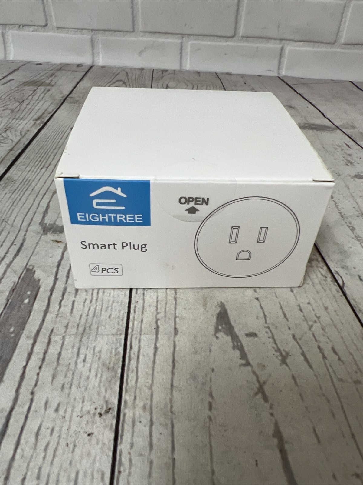 Smart Plug EIGHTREE 4 Count Smart Home Automation Alexa Google ET01-image