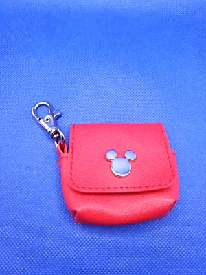 Disney Mickey Mouse Ear Pod Cloth Case Coin Holder Tiny Pocket Purse 2 Inches - Image 1 of 4