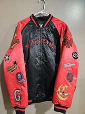 Vintage Negro League Allstar JC Freeman & Sons Baseball Jacket XXL 24 patches 