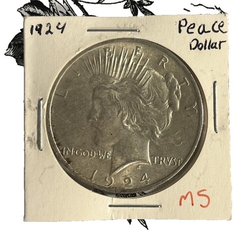 1924 Peace Dollar NGC MS64 | eBay